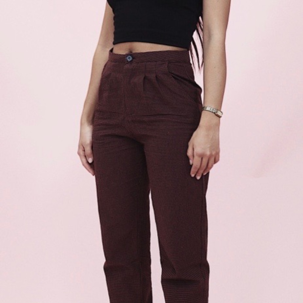 Cry Baby Vintage Check Pants